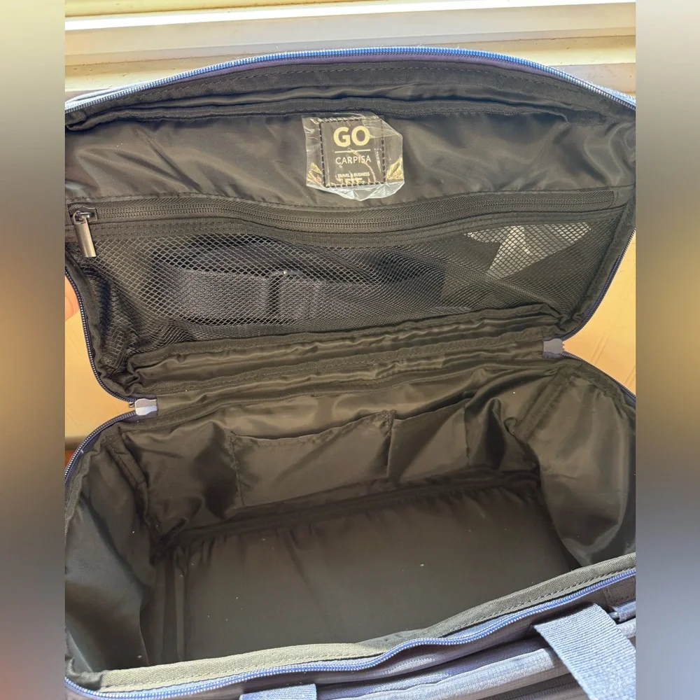 GO CARPISA Dark Blue Travel Duffle Bag